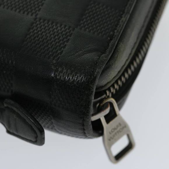 LOUIS VUITTON Damier Infini  Zippy XL Travel Case Black onyx N61254 Auth 67136 - Picture 16 of 16